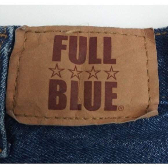 NWT Full Blue Men's 100% Cotton Jean Shorts Size 42 - Picture 5 of 8